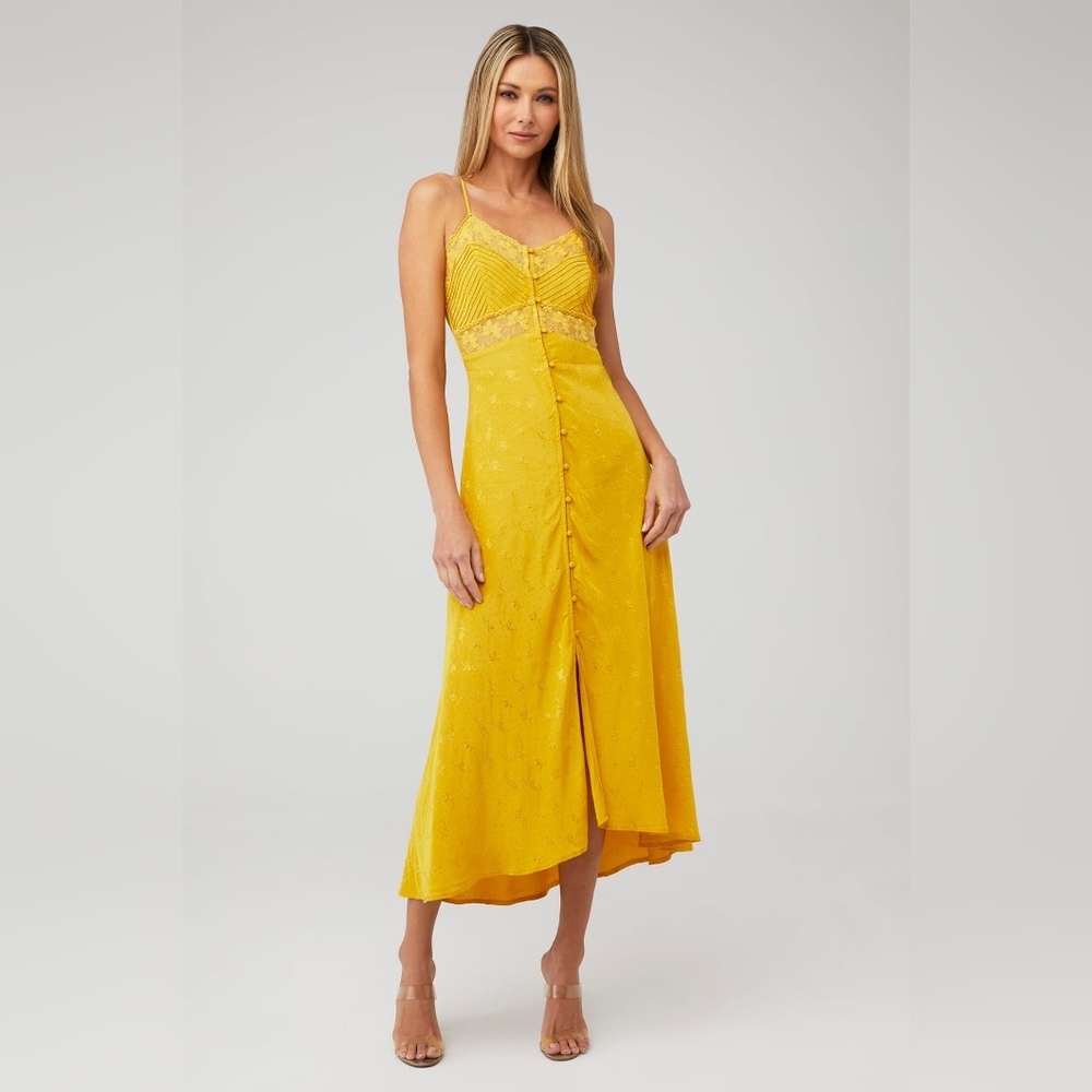 011 ASTR DREAM CATCHER MIDI DRESS